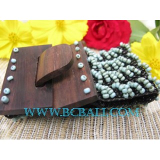 Belt Wooden Buckle Bracelet Bead