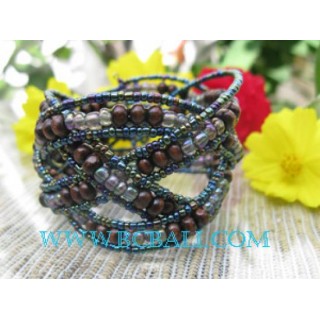 Black Beads Bracelets Fashion