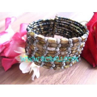 Bracelets By Stone And Bead