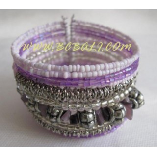 Casual Woman Beads Bracelets