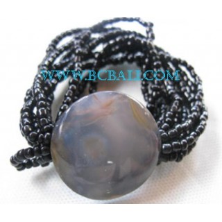 Fashion Stone Bead Bracelets