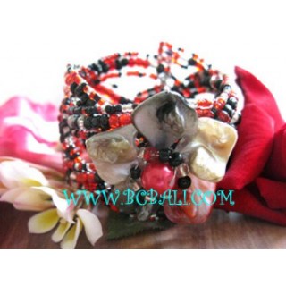 Shell Combination Beads Bracelet