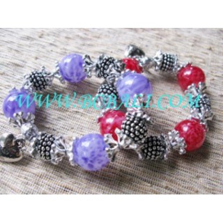 Steel Bead Ladies Bracelet