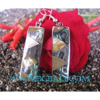 Ethnic Abalone Shell Earrings