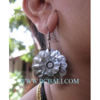 Floral Shells Earrings Fashion Accessories