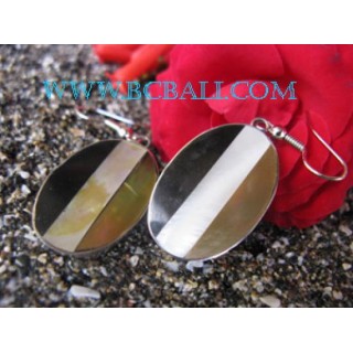 Hand Made Steel Shell Earring