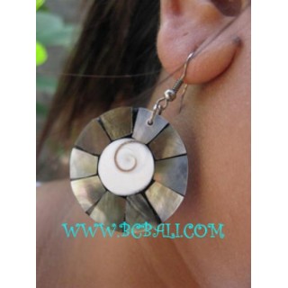 Mop Shells Nautilus Earrings