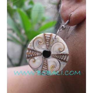 New Fashion Seashells Earring Resin