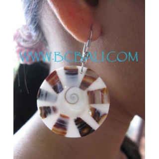 Resin Shells Earrings