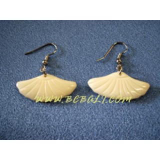 Sea Shells Carving Earrings