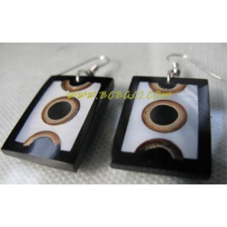 Square Shells Earring