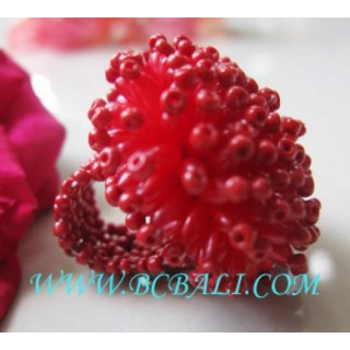 Bead Fashion Finger Ring