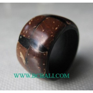 Handmade Coco Ring Resin