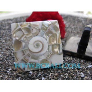 Nautilus Shell Finger Rings