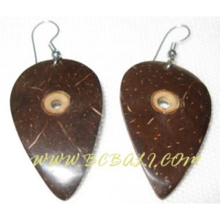 Coco Wood Earring