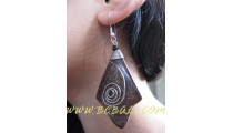 Coconut Metal Earring