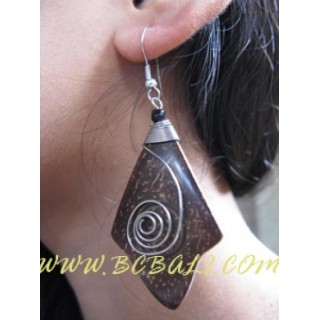 Coconut Metal Earring