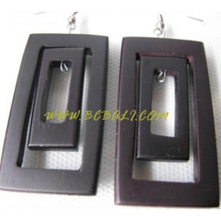 Fashion Earring Wooden