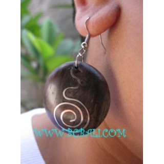 Hand Craft Wooden Earring