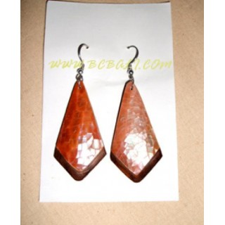 Ladies Wooden Earring