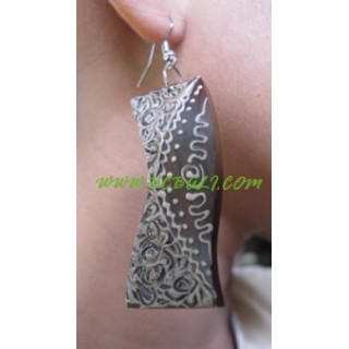 New Style Wood Painte Earring