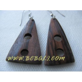 Sono Wood Earring