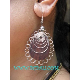 Stainless Wooden Earring Accessories