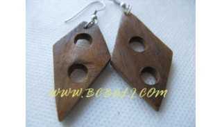 Teak Woods Earring