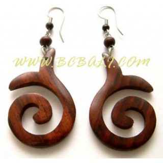 Wooden Earring Ladies