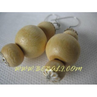 Wooden Earring Organic