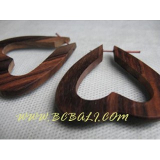 Wooden Organic Earrings