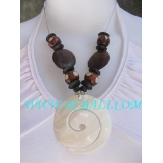 Bead Wooden Necklaces