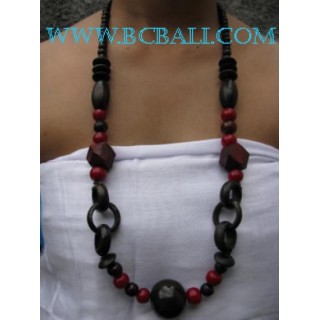 Ethnic Sono Wooden Necklaces