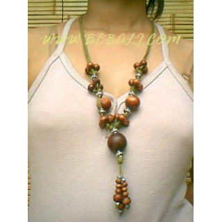 Handmade Wood Necklaces