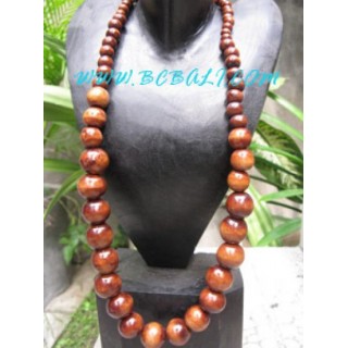 Natural Wooden Necklaces