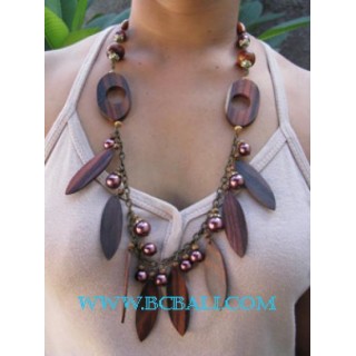 New Design Sono Wooden Necklaces