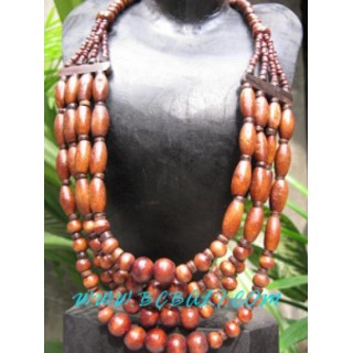 Organic Wooden Necklaces