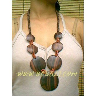 Wood Beads Necklace