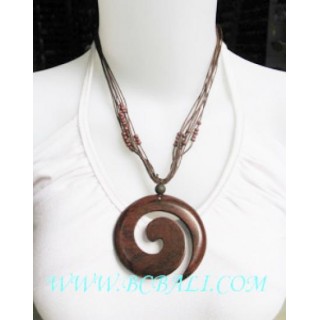 Wooden Necklace Jewelry