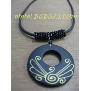 Wooden Painted Necklaces