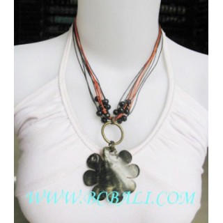 Carving Shell Necklace Pendants