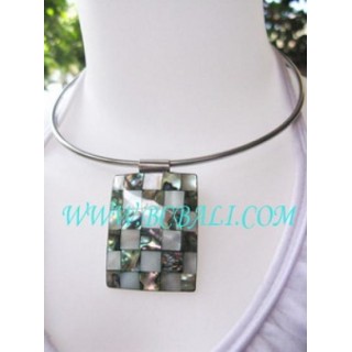 Stainless Choker Shell Necklace