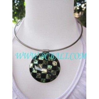 Stainless Round Choker Necklace