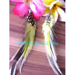 Earring From Feather