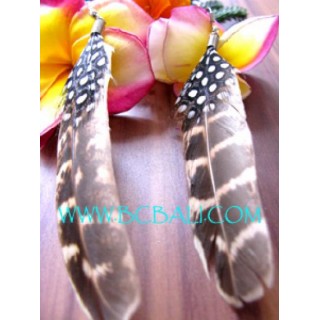 Feather Earrings For Ladies