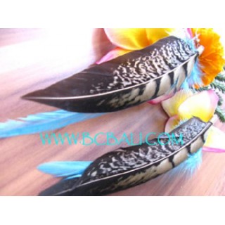 Women Feather Earrings Accessories