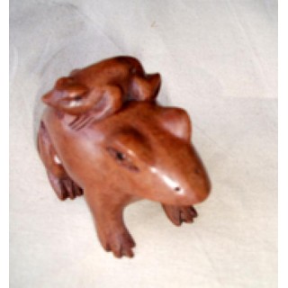 Frog From Wooden