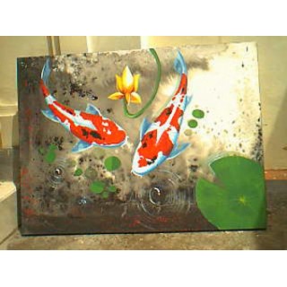 Animal Fish Wall Painting