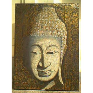 Budha Face Bali Painted