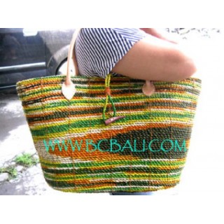 Bali Straw Handbags